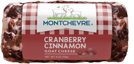 Montchevre Mini Cranberry Cinnamon Cheese Log