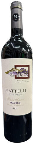 Piattelli Malbec Grand Reserve