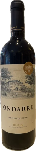 Bodegas Ondarre Reserva Rioja