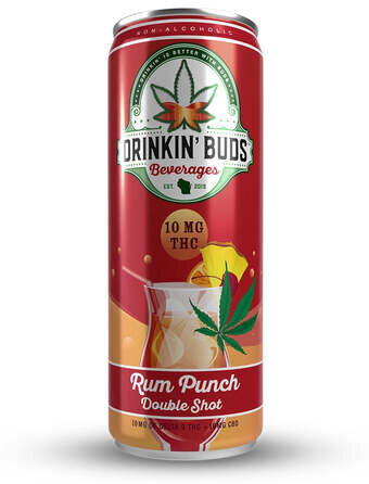 Drinkin Buds Rum Punch 10mg