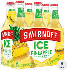 Smirnoff Ice Pineapple Bottles