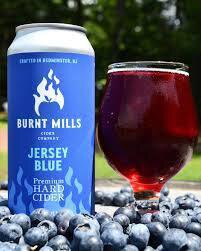 Burnt Mills Jersey Blue Premium Hard Cider Limited Release