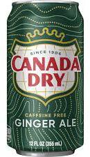Canada Dry Ginger Ale Cans