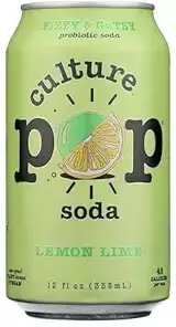 Culture Pop Soda Ginger Lemon & Lime
