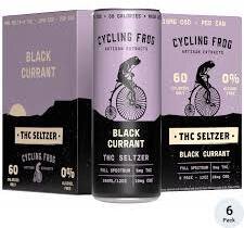 Cycling Frog Black Currant Thc Seltzer