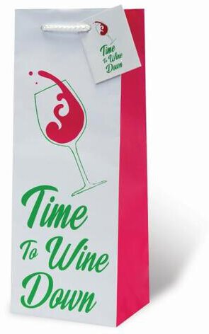 Gift Bag -Time To Wine Down Gift Bag