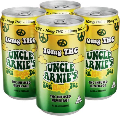 Uncle Arnie's Zen Green Tea 10Mg THC Drink