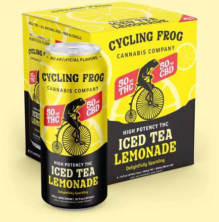 Cycling Frog Iced Tea Lemonade 50mg Thc Cn