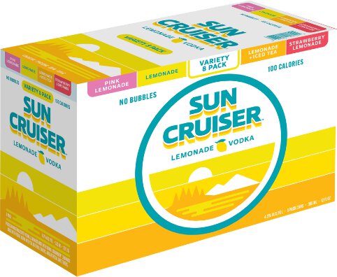 Sun Cruiser Lemonade Vodka Variety Pack