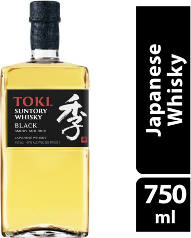 Suntory toki black Smoky And Rich Whisky - 750ml