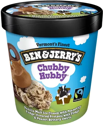 Ben & Jerrys Chubby Hubby Ice Cream