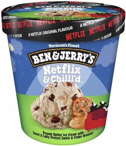 Ben & Jerry's Netflix & Chill'd Ice Cream