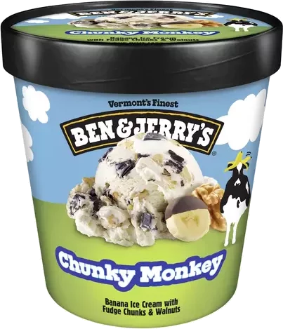 Ben & Jerry's Chunky Monkey Ice Cream