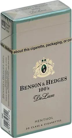 Benson & Hedges 100's Deluxe Menthol Cigarettes