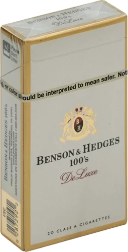 Benson & Hedges 100s Deluxe Cigarettes