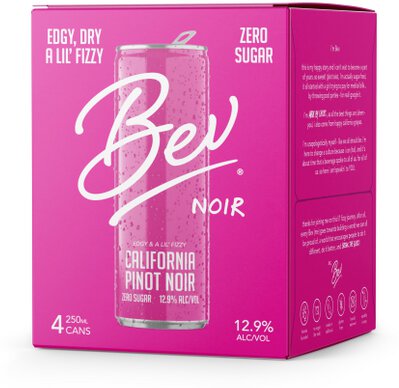 Bev Sparkling Pinot Noir 4pk