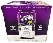 Welchs Vodka Cranberry Rtd