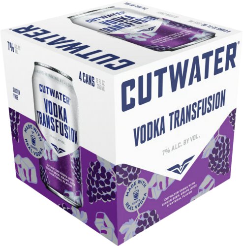 Cutwater Grape Vodka Transfusion