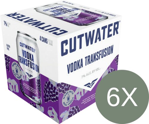 Cutwater Grape Vodka Transfusion