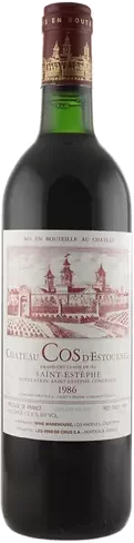 Chateau Cos D'Estournel St-Estephe 1986 (750mL)