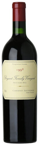 Bryant Family Vineyard Cabernet Sauvignon Pritchard Hill 1992 750ml