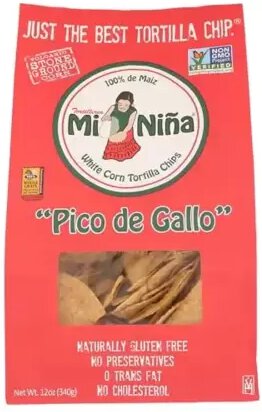 Mi Nina Pico De Gallo Tortilla Chips