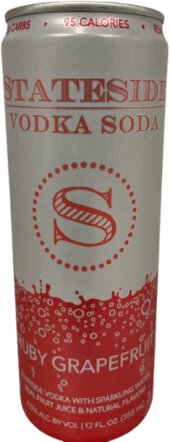 Stateside Vodka Soda Grapefruit