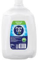 117207 1 Gal Purelife Side Distilled Water