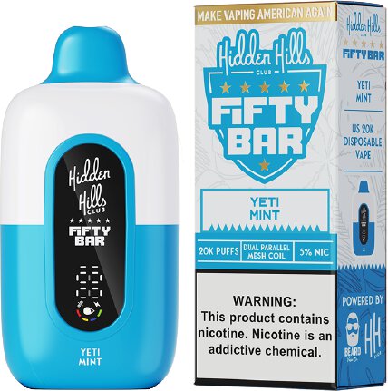 Fifty Bar x Hidden Hills 20k Yeti Mint