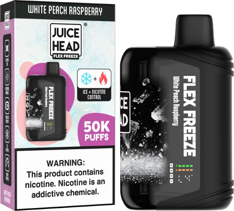 Juice Head Freeze Flex 50k White Peach Raspberry
