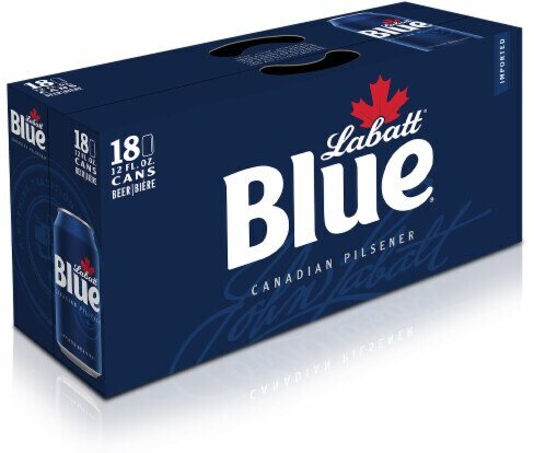 Labatt Blue 18 Pack Cans