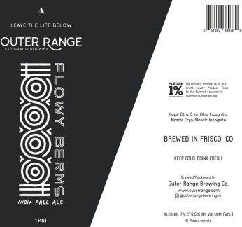 Outer Range Flowy Berms IPA