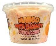 Cotton Candy Mango With Chamoy