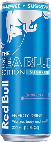Red Bull Sugar Free Sea Blue Edition Juneberry