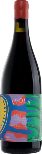 J Folk Shiraz Dry Red Wine Vegan Organic Kosher South Africa