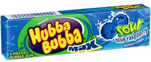 Hubba Bubba Max Sour Blue Raspberry