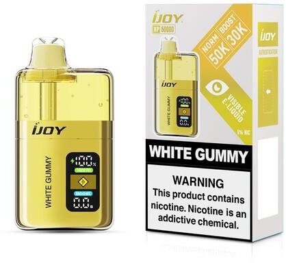 Ijoy 000 Puffs White Gummy
