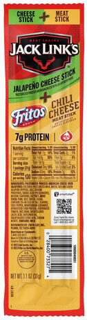 Jack Links Fritos Chili Cheese & Jalapeno Cheese Stick