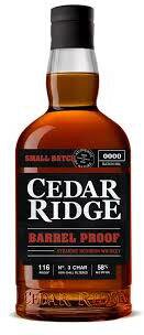Cedar Ridge Iowa Barrel Proof Bourbon Whiskey