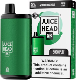 Juice Head Fresh Mint 5000 Puff Ea