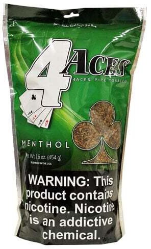 4 Aces Menthol Pipe Tobacco