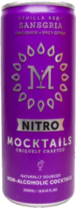 Mocktails Non Alcoholic Sevilla Red Sangria Single