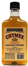 Chymes Premium Canadian Whiskey 40% ABV 200mL