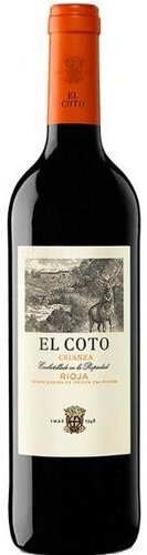 El Coto Rioja Crianza 750ml, Spain Rioja