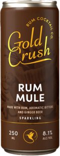 Rum Mule Gold Crush Cocktails