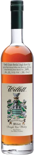 Willet Family Estate Single Barrel Straight Rye 8 Year