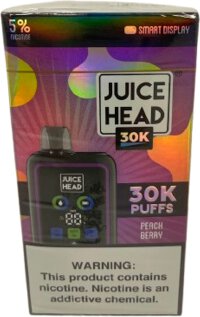 Juice Head 30k Peach Berry