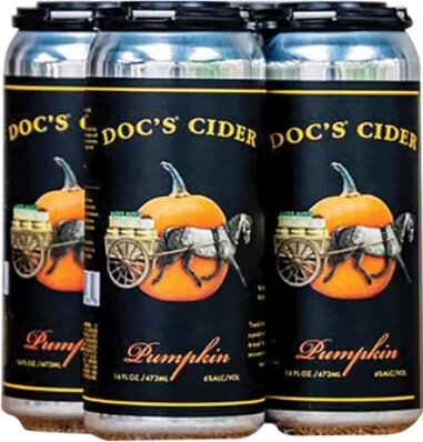 Docs Pumpkin Cider 16oz 4pk