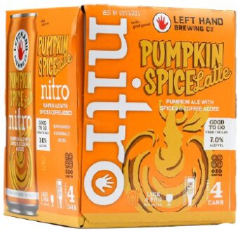 Left Hand Pumpkin Spice Latte Nitro 4pk 13.65oz Can
