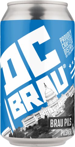 DC Brau Pilsner 12oz 6pk Cans